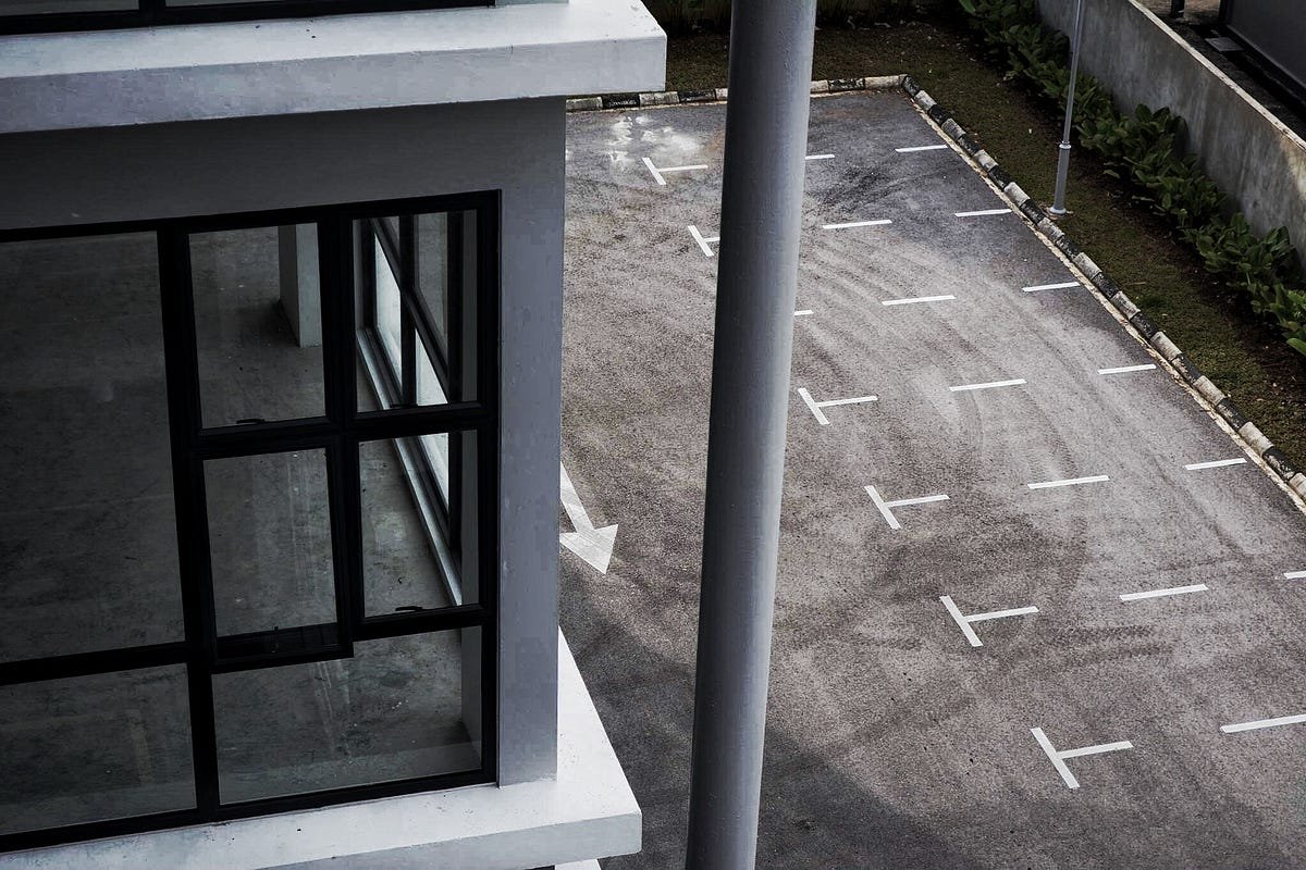 Concrete Parking Area Repair